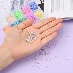 80000Pcs 10 Colors 12/0 Glass Seed Beads&nbsp;SEED-YW0001-33B