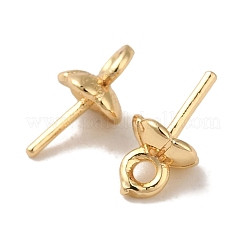 Rack Plating Brass Peg Bails Pendants&nbsp;KK-M285-13G
