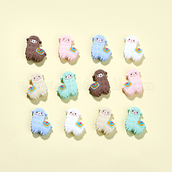 12Pcs 6 Colors Silicone Beads&nbsp;FIND-CA0005-51