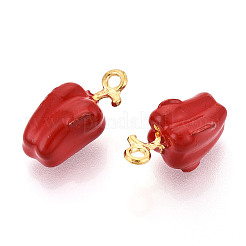 Alloy Enamel Pendants&nbsp;ENAM-N062-05A-G