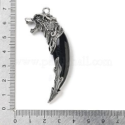 Alloy Resin Big Pendants&nbsp;ALRI-S001-15AS-02