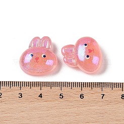 Glitter Plated Animal Resin Cabochons&nbsp;RESI-H163-10C