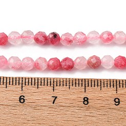 Natural Rhodonite Beads Strands&nbsp;G-Z083-A01-4mm
