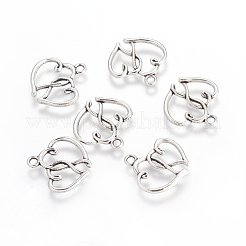 Tibetan Style Alloy Pendants&nbsp;TIBEP-21057-AS-RS