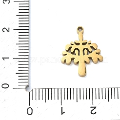 304 Stainless Steel Pendants&nbsp;STAS-D224-04G