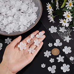 300Pcs 6 Style Transparent Acrylic Bead Caps&nbsp;OACR-HY0001-11