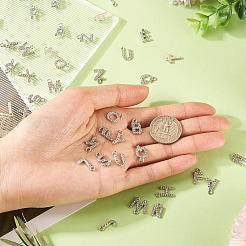 2 Sets Alloy Rhinestone Charms&nbsp;ENAM-TA0008-99P