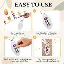 DIY Keychain Making Kits&nbsp;DIY-GO0002-54C