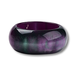 Resin Wide Chunky Finger Ring for Women&nbsp;RJEW-N041-01-C02