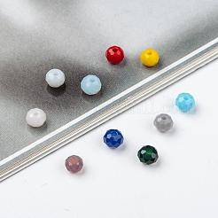 Opaque Solid Color Glass Beads&nbsp;EGLA-JP0002-01D-4mm