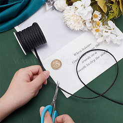 10M 8-Ply PU Leather Braided Cord&nbsp;WL-WH0014-01A