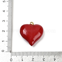 Brass Enamel Pendants&nbsp;KK-M322-01C-G