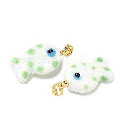 Handmade Lampwork Pendants&nbsp;LAMP-G168-04E