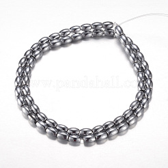 Electroplate Magnetic Synthetic Hematite Bead Strands&nbsp;G-A164-12C-04