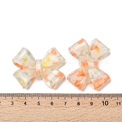 Transparent Printed Acrylic Cabochons&nbsp;OACR-M008-01A