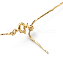 Brass Slider Bracelet/Bolo Necklace Making&nbsp;NJEW-Z011-04G