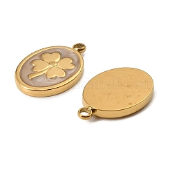 304 Stainless Steel Enamel Pendants&nbsp;STAS-I371-11G-01