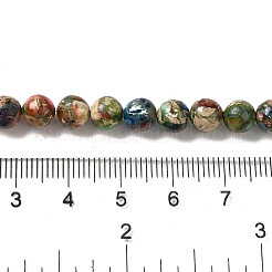 Dyed Natural Imperial Jasper Beads Strands&nbsp;G-Q161-A02-02