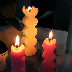 DIY Love Heart Pillar Candle Silicone Mold&nbsp;PW-WG40893-01