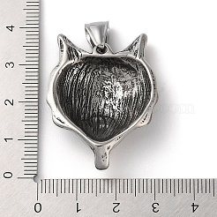 Ion Plating(IP) 304 Stainless Steel Pendants&nbsp;STAS-D014-06AG