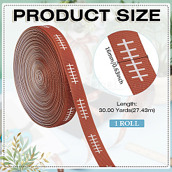 Polyester Ribbon&nbsp;OCOR-WH0109-336