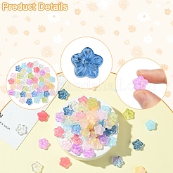 30Pcs Baking Paint Glass Beads&nbsp;GLAA-FS0001-97H