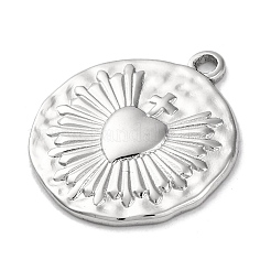 Anti-Tarnish 304 Stainless Steel Pendants&nbsp;STAS-K293-08P