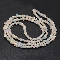 Chips Natural Colorful Morganite Beads Strands&nbsp;G-N0164-59