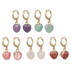 Brass Hoop Earrings&nbsp;EJEW-JE06907