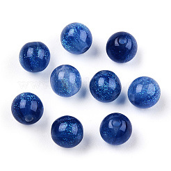 Round Imitation Cat Eye Resin Beads&nbsp;RESI-TAC0017-08H