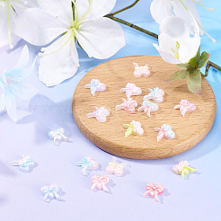 18Pcs 9 Colors Resin Cabochons&nbsp;MRMJ-TA0001-53