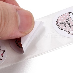 Thank You Stickers Roll&nbsp;DIY-K043-01