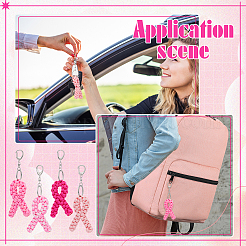 4Pcs Polyester & Spandex Penedant Decoration&nbsp;KEYC-PH01547