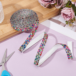 3Yard Glass Hotfit Rhinestone&nbsp;DIY-WH0622-385A