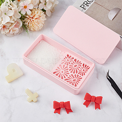 Plastic Demolding Powder Storage Box&nbsp;CON-WH0095-181B