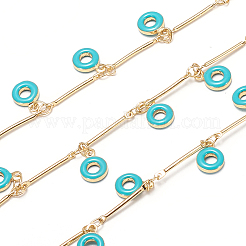 Brass Bar Link Chains&nbsp;CHC-I027-10B