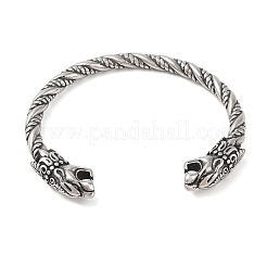 Viking 304 Stainless Steel Open Cuff Bangles for Men&nbsp;BJEW-U001-07H-G