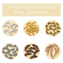 Tibetan Style Alloy Beads&nbsp;TIBEB-FS0001-17