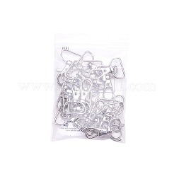 Zinc Alloy Swivel Lobster Claw Clasps&nbsp;PALLOY-YW0001-02P