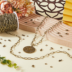 DIY Iron Cable Chain Necklaces Making Kits&nbsp;DIY-SC0029-11