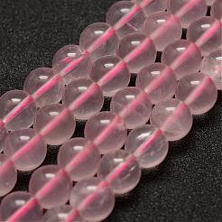Natural Rose Quartz Beads Strands&nbsp;G-E375-6mm-01