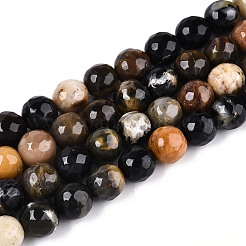 Dyed Natural White Jade Beads Strands&nbsp;LS-G-T139-8mm-60-17