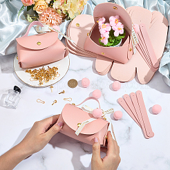 12Pcs Imitation Leather Handbag Shaped Wedding Candy Gift Bags&nbsp;DIY-CL0001-45