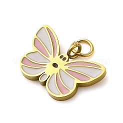 304 Stainless Steel Enamel Charms&nbsp;STAS-E550-50G