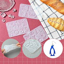 DIY Animal Charm Pendant Silicone Molds for DIY Dangle Earring Making&nbsp;DIY-CJ0002-74