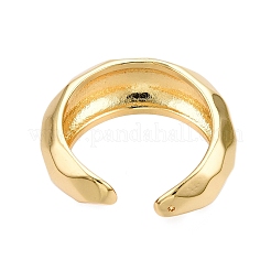 Brass Open Cuff Rings for Women&nbsp;RJEW-D016-08G