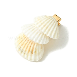 Sea Shell with Iron Alligator Hair Clips&nbsp;PHAR-JH00104-02