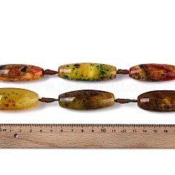 Dyed Natural Agate Beads Strands&nbsp;G-T142-02