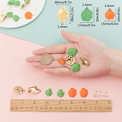 DIY petal Themed Earring Making Kits&nbsp;DIY-SC0001-60G