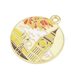 Alloy Enamel Pendants&nbsp;FIND-E054-06C